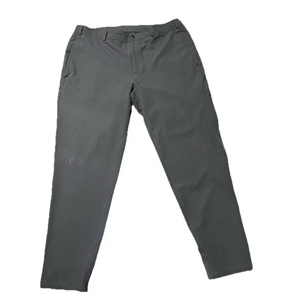 Mack Weldon Pants Mens XL Gray Tapered Leg Lightweight Athleisure Performance‎